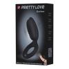 Насадка с вибрацией Pretty Love Penis Ring Black