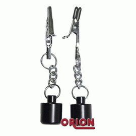 Зажимы для сосков с грузиками Metall-Brustklemmen 50g Gew.SX придадут Вашим ощущениям остроты - 3