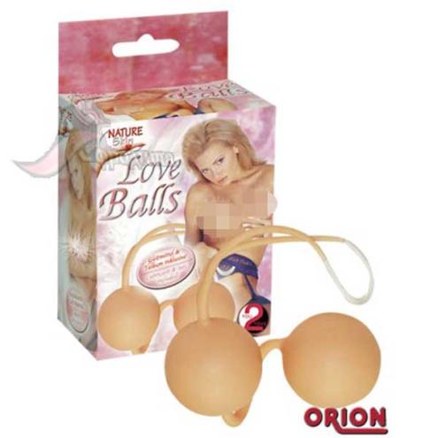 Вагинальные шарики Love Balls из нежнейшего материала для чувствительных!