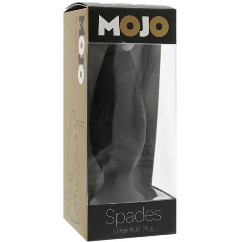 Анальная пробка MOJO SPADES LARGE BUTT PLUG BLACK