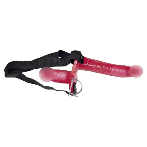 Страпон Bad Kitty Vibr.Strap-On Duo