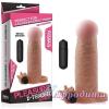 Удлиняющая насадка с вибрацией Pleasure X-Tender Vibrating Penis Sleeve Flesh 2