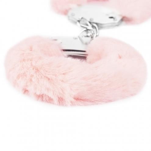 Наручники - Fetish Pleasure Metal Hand Cuffs Pink