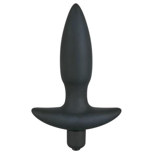 Анальная пробка с вибрацией Black Velvet Vibrating Plug Small