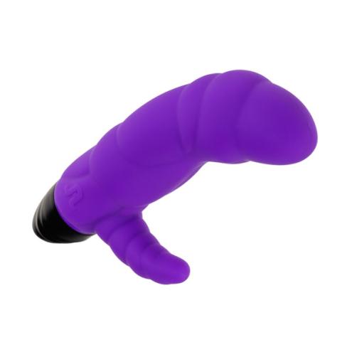 Міні вібратор Adrien Lastic Typhoon Purple для дівчат