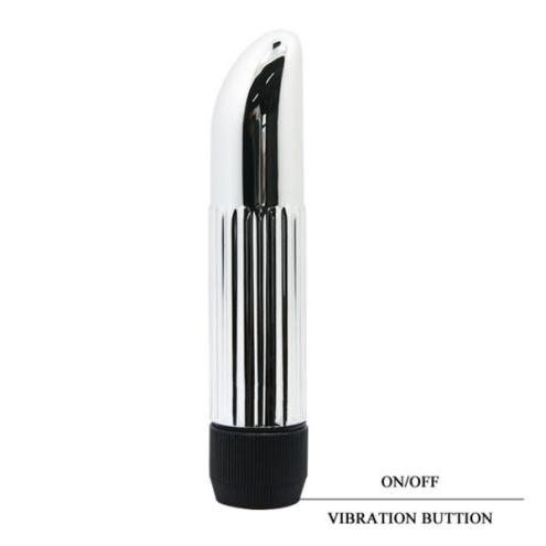 П. Вибратор пластиковый Lady Finger Vibe Silver женский