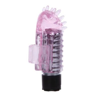 Стимулятор для клитора Vibrating finger ring Pink для неземного блаженства