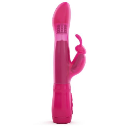 Вибратор с металлическими шариками Dorcel Furious Rabbit