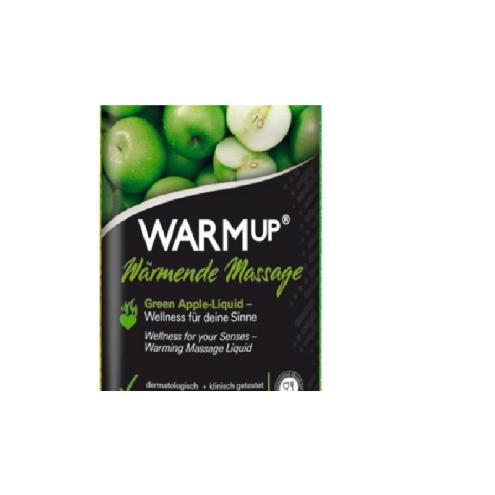 Массажное масло WARMup Green Apple - самое вкусное наслаждение