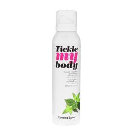 Масажна піна Love To Love TICKLE MY BODY Fresh Mint для свіжих відчуттів, 150 мл