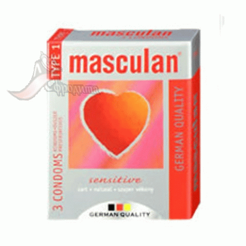 Презервативы Masculan - защита и качество, 3 шт