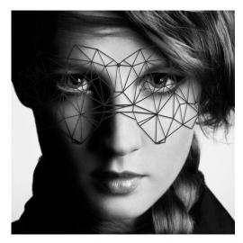 Маска Bijoux Indiscrets - Kristine Mask