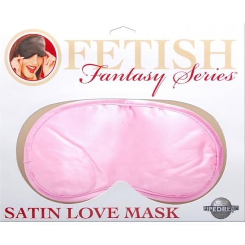 Маска на глаза Fetish Fantasy Series Satin Love Mask Pink подарит массу удовольствия от новых ощущений