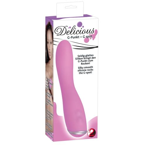 П. Силіконовий вібратор Delicious G-Spot для жінок