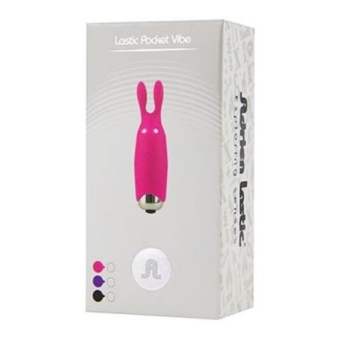 Мини вибратор Adrien Lastic Pocket Vibe Rabbit Pink для стимуляции всех эрогенных зон