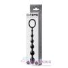 Анальний ланцюжок A-TOYS Anal chain silicone black 19,8 см