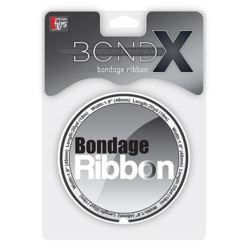 Самоклеющаяся бандажная лента BONDX BONDAGE RIBBON WHITE для разнообразия