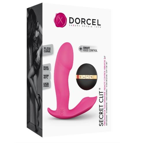 Вагінально-кліторальний вібратор Dorcel Secret Clit