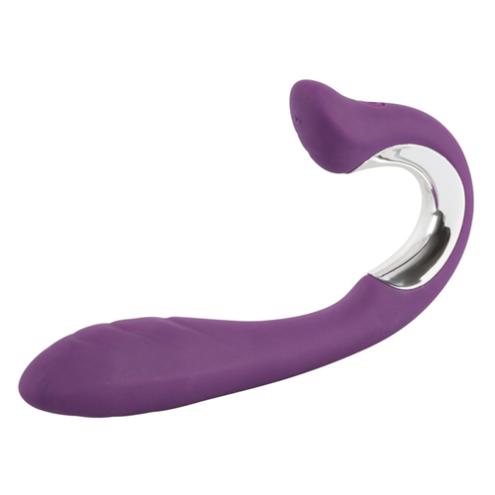 П.Вибратор силиконовый Javida Vibe with clit stimulator