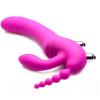 Страпон для тройной стимуляции Regal Rider Vibrating G Dildo для пары