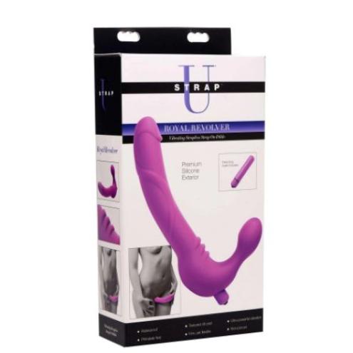 Страпон Royal Revolder Vibrating Strapless Silicone On Dildo