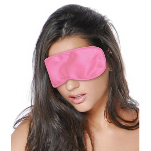 Маска на глаза Fetish Fantasy Series Satin Love Mask Pink подарит массу удовольствия от новых ощущений