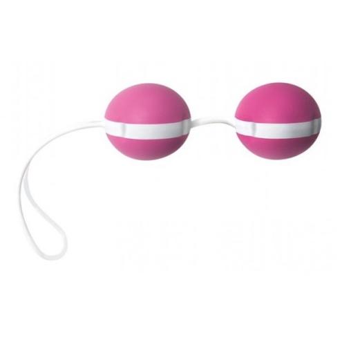 Вагинальные шарики Joyballs pink-white яркие и стильные