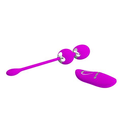 Вагинальные шарики с дистанционным пультом управления Pretty Love Willie Vibrating Kegel Balls