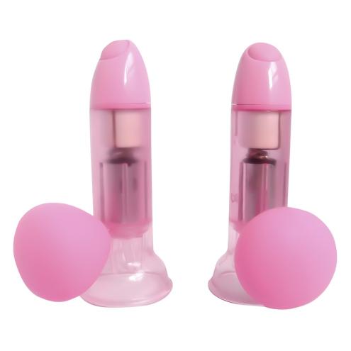 Вакуумные накладки на соски Premium Range Vibrating Nipple Pumps для страстных игр