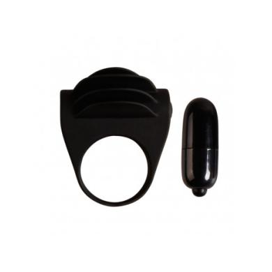 Эрекционное кольцо с вибрацией Chester - Silicone Vibrating Cock Ring 