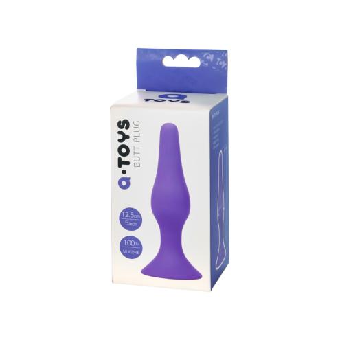 Анальна пробка - A-TOYS Butt plug Purple Long