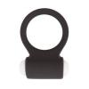 Эрекционное кольцо с вибрацией LIT-UP SILICONE STIMU RING 3 BLACK для романтических ночей