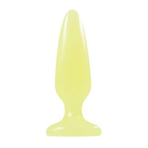 Анальная пробка FIREFLY PLEASURE PLUG SMALL YELLOW