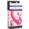 Страпон Royal Rider Vibrating Silicone Strapless  Strap On Dildo