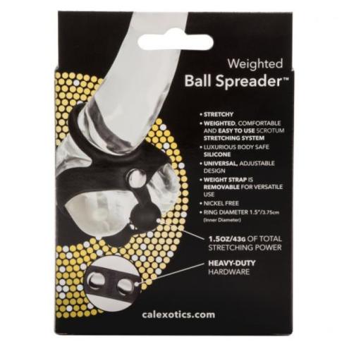 Эрекционное кольцо с утяжелителем CalExotic Weighted Ball Spreader