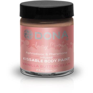 Cъедобная краска для тела Dona Kissable Body Paint - VANILLA BUTTERCREAM