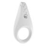 Эрекционное кольцо с вибрацией OVO B3 Vibrating Ring White