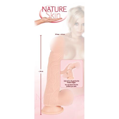 Фаллоимитатор Nature Skin Medium Dildo