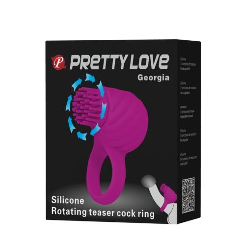 Эрекционное кольцо - Pretty Love Georgia Vibrating Penis Ring