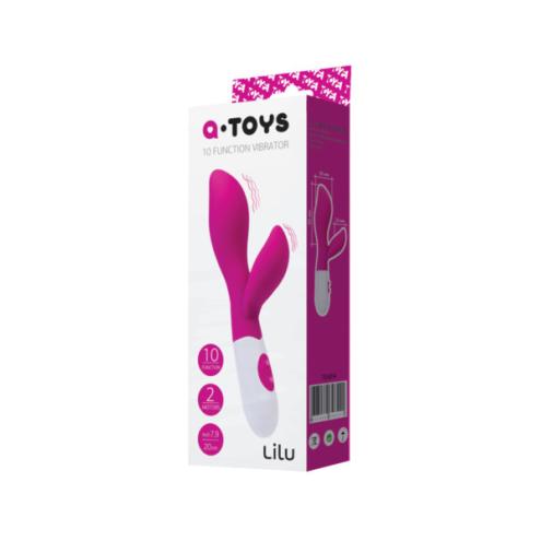 Силиконовый вибратор A-TOYS Lilu для женщин