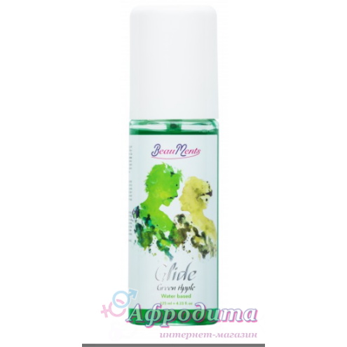 Лубрикант BeauMents Glide Green Apple water based 125 ml