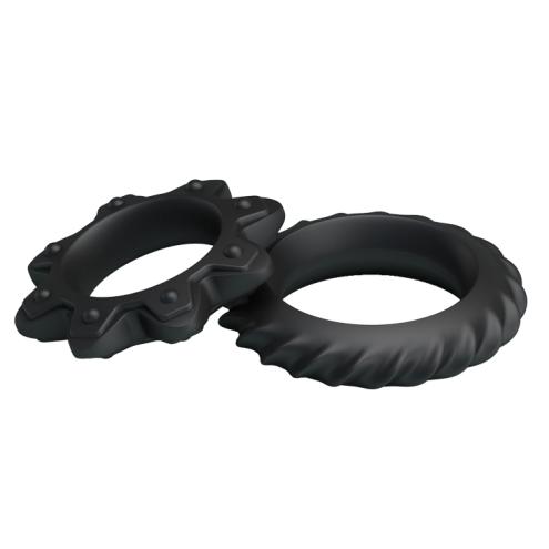 Набор эрекционных колец BAILE RING FLOWERING SILICONE