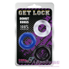 Набор эрекционных колец Get Lock Donut Rings Assorted 3 Pack