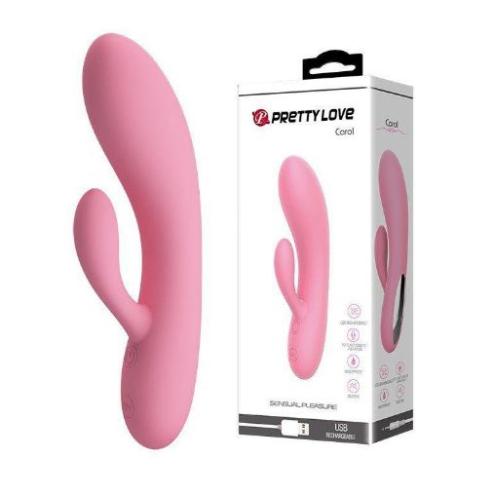 Вібратор для жінок Hi-tech Pretty Love Carol Vibrator Light Pink