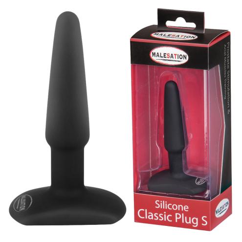 Анальная пробка MALESATION Silicone Classic Plug S