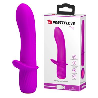 Міні вібратор для жінок Pretty Love Troy Vibrator Pink