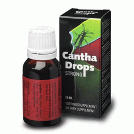 Капли обоюдного действия CANTHA DROPS STRONG 15 мл - 1