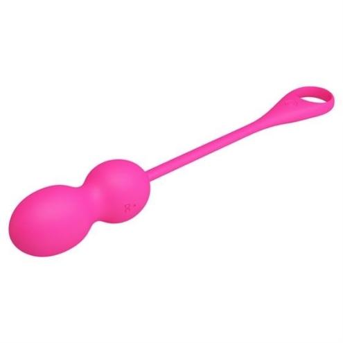 Вагинальные шарики с функцией подключения к смартфону Pretty Love Elvira Phone Control vibro balls Pink