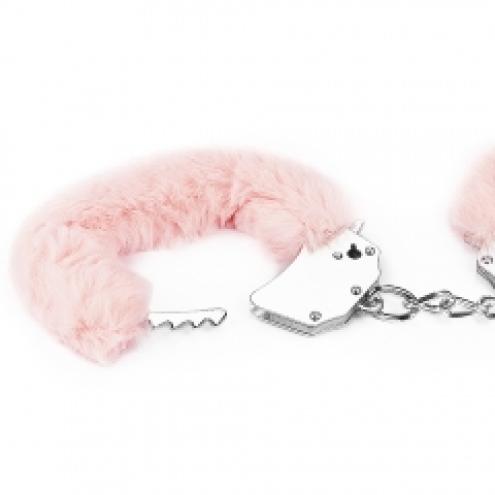 Наручники - Fetish Pleasure Metal Hand Cuffs Pink