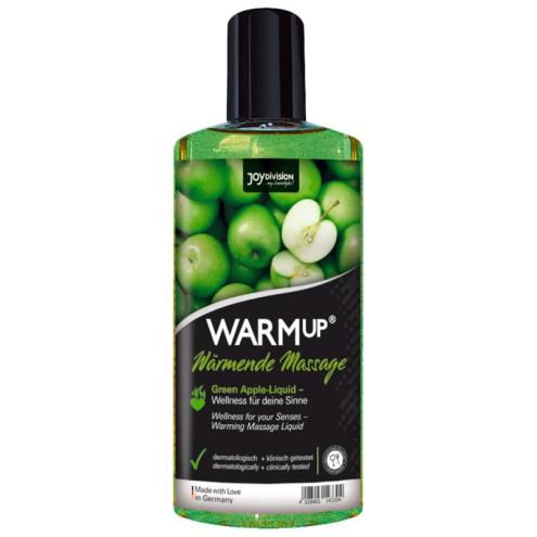 Массажное масло WARMup Green Apple - самое вкусное наслаждение